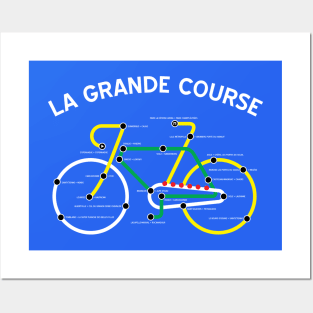 la grande course Posters and Art